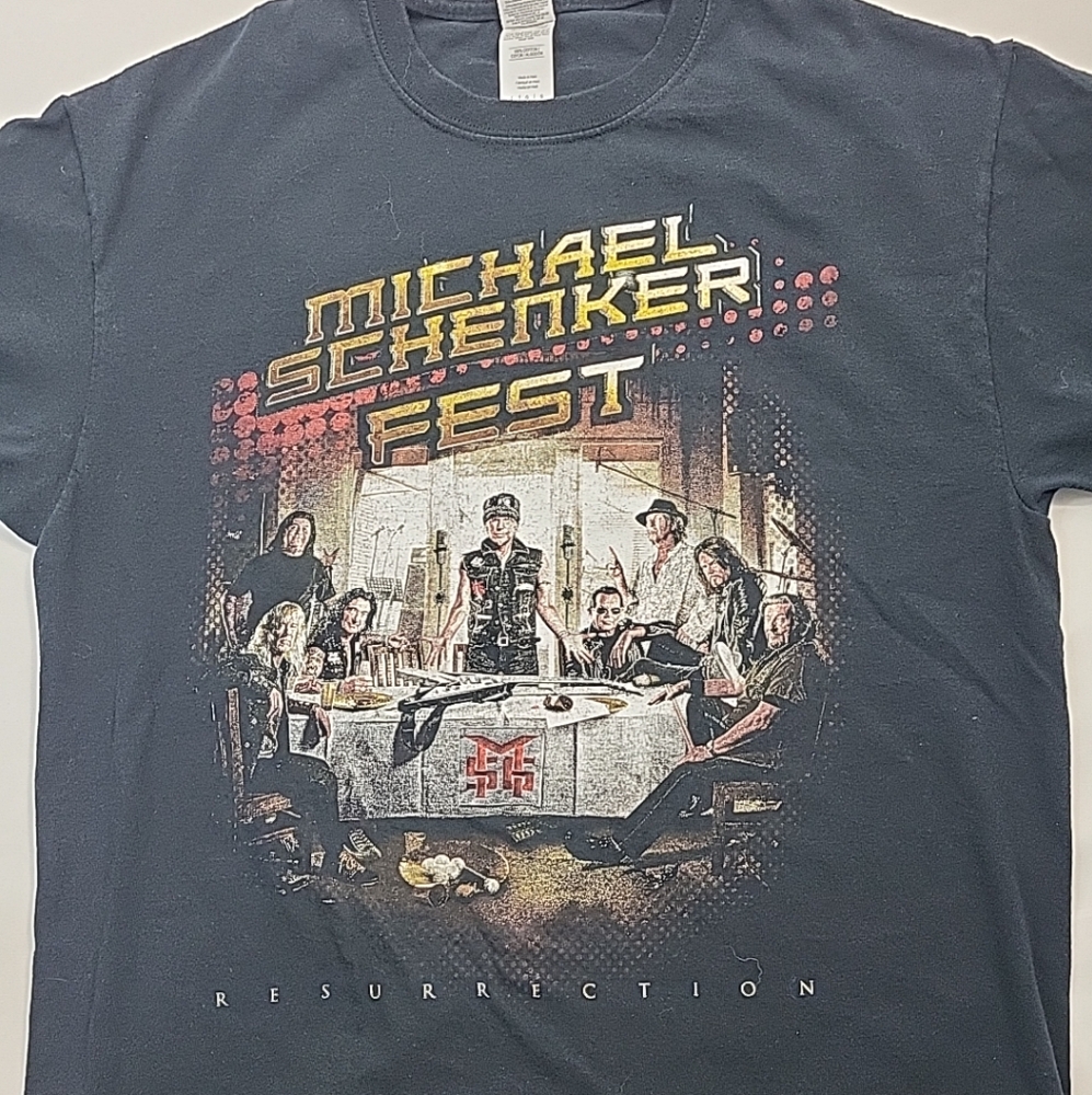 Vintage Michael Schenker 2019 Concert Tee Size L